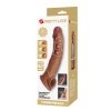 Pretty Love Extension Penis Sleeve with Modular Length Blocks – Dark Brown – 26 cm